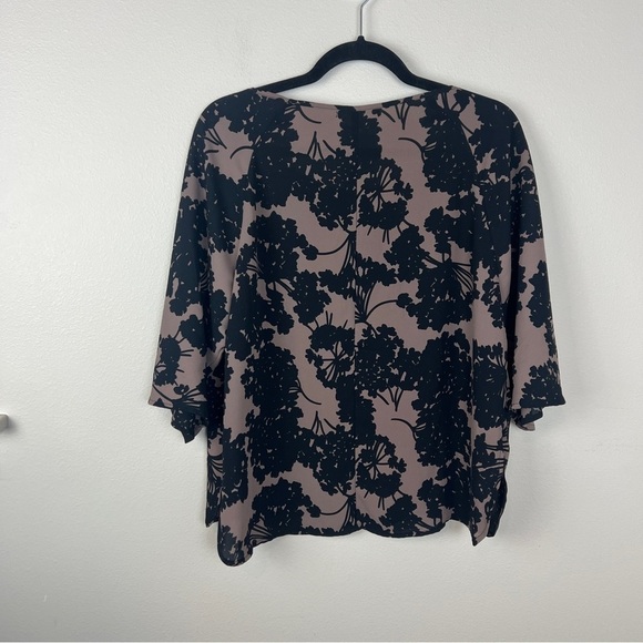 Anthropologie Paper Crown Floral Blouse - Picture 3 of 6